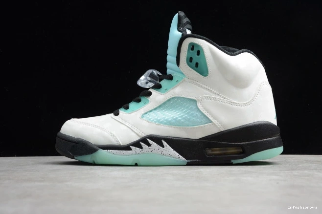 Island CN2932-100 Air 5 Jordan Green 0726